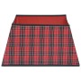 Roter und schwarzer Christbaumrock 48x48x25 cm von vidaXL, Weihnachtsbaum-Fußsack - Ref: Foro24-331306, Preis: 10,16 €, Rabat...