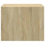 Armario de pared madera ingeniería roble Sonoma 50x42,5x40 cm