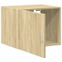 Armario de pared madera ingeniería roble Sonoma 50x42,5x40 cm