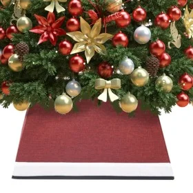 Rot-weißer Weihnachtsbaumrock 48x48x25 cm von vidaXL, Weihnachtsbaum-Fußsack - Ref: Foro24-331307, Preis: 10,48 €, Rabatt: %
