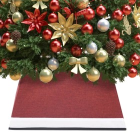 Rot-weißer Weihnachtsbaumrock 48x48x25 cm von vidaXL, Weihnachtsbaum-Fußsack - Ref: Foro24-331307, Preis: 10,56 €, Rabatt: %
