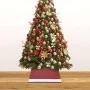 Rot-weißer Weihnachtsbaumrock 48x48x25 cm von vidaXL, Weihnachtsbaum-Fußsack - Ref: Foro24-331307, Preis: 10,48 €, Rabatt: %