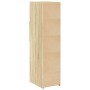 Aparador alto madera de ingeniería roble Sonoma 30x42,5x124 cm