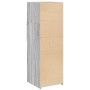 Aparador alto madera de ingeniería gris Sonoma 40x42,5x124 cm en Aparadores | Comprar online en Foro24