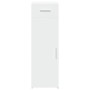 Aparador madera de ingeniería blanco 30x42,5x93 cm