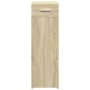 Aparador madera de ingeniería roble Sonoma 30x42,5x93 cm