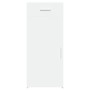 Aparador de madera de ingeniería blanco 40x42,5x93 cm
