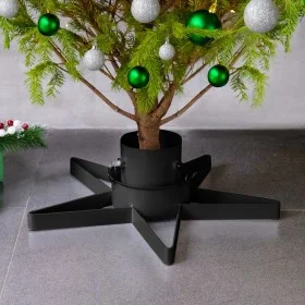Schwarzer Weihnachtsbaumständer 47x47x13,5 cm von vidaXL, Weihnachtsbaumständer - Ref: Foro24-331315, Preis: 32,10 €, Rabatt: %