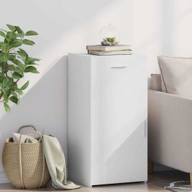 Aparador madera de ingeniería blanco 45x42,5x93 cm Aparador madera de ingeniería blanco 45x42,5x93 cm