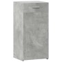 Aparador madera de ingeniería gris hormigón 45x42,5x93 cm