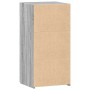 Aparador madera de ingeniería gris Sonoma 45x42,5x93 cm