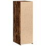 Aparador de madera de ingeniería roble ahumado 30x41x93 cm