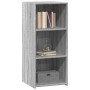 Aparador madera de ingeniería gris Sonoma 40x41x93 cm en Aparadores | Comprar online en Foro24