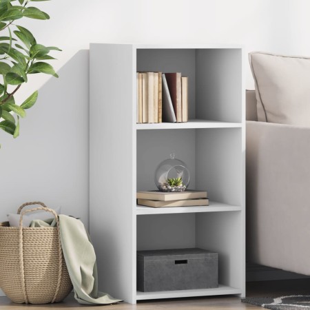 Aparador madera de ingeniería blanco 45x41x93 cm