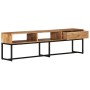 TV-Möbel aus massivem Akazienholz 160x30x45 cm von vidaXL, TV-Möbel - Ref: Foro24-337991, Preis: 120,67 €, Rabatt: %