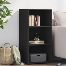 Aparador de madera de ingeniería negro 45x41x93 cm Aparador de madera de ingeniería negro 45x41x93 cm