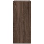 Aparador madera de ingeniería marrón roble 45x41x93 cm