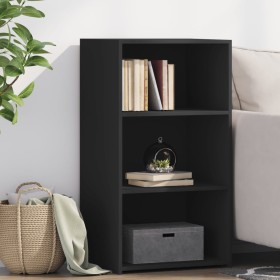 Aparador de madera de ingeniería negro 50x41x93 cm Aparador de madera de ingeniería negro 50x41x93 cm