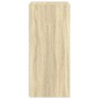 Aparador de madera de ingeniería roble Sonoma 50x41x93 cm