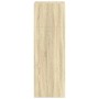 Aparador alto madera de ingeniería roble Sonoma 50x41x124 cm