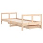 Kinderbettgestell mit Kiefernholzschubladen 80x200 cm von vidaXL, Kinderbetten und Betten für Kinder - Ref: Foro24-834405, Pr...