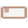 Safety rail for child's bed gray taupe fabric 140x25 cm by vidaXL, Safety railings - Ref: Foro24-10219, Price: 44,14 €, Disco...