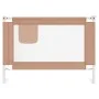 Child bed safety rail taupe gray fabric 90x25 cm by vidaXL, Safety railings - Ref: Foro24-10216, Price: 49,14 €, Discount: %
