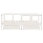 Children's bed frame with drawers, made of white pine wood, 70x140 cm. by vidaXL, Cribs and beds for children - Ref: Foro24-8...