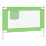 Barandilla de seguridad cama de niño tela verde 90x25 cm de vidaXL, Barandillas de seguridad - Ref: Foro24-10189, Precio: 30,...