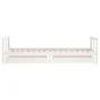 Children's bed frame with white pine wood drawers 80x200 cm by vidaXL, Cribs and beds for children - Ref: Foro24-834406, Pric...