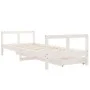 Children's bed frame with white pine wood drawers 80x200 cm by vidaXL, Cribs and beds for children - Ref: Foro24-834406, Pric...