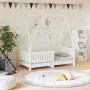 White pine wood children's bed frame 70x140 cm by vidaXL, Cribs and beds for children - Ref: Foro24-834502, Price: 146,07 €, ...