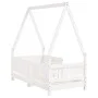 White pine wood children's bed frame 70x140 cm by vidaXL, Cribs and beds for children - Ref: Foro24-834502, Price: 146,07 €, ...