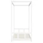 Estructura de cama para niños madera de pino blanco 90x190 cm de vidaXL, Cunas y camas para niños - Ref: Foro24-834517, Preci...