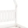 Bed frame for children made of white pine wood 90x200 cm by vidaXL, Cribs and beds for children - Ref: Foro24-834499, Price: ...