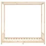 Children's bed frame solid pine wood 90x190 cm by vidaXL, Cribs and beds for children - Ref: Foro24-834516, Price: 116,20 €, ...