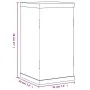 Transparente Acryl-Displaybox 20x20x38 cm von vidaXL, Zähler - Ref: Foro24-154920, Preis: 40,84 €, Rabatt: %