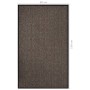 Beige Fußmatte 90x150 cm von vidaXL, Fußmatten - Ref: Foro24-331579, Preis: 52,15 €, Rabatt: %