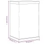 Transparente Acryl-Displaybox 22x18x35 cm von vidaXL, Zähler - Ref: Foro24-154926, Preis: 38,95 €, Rabatt: %