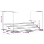 Caja de exposición acrílico transparente 24x16x13 cm de vidaXL, Mostradores - Ref: Foro24-154895, Precio: 44,72 €, Descuento: %