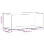 Caja de exposición acrílico transparente 34x16x14 cm de vidaXL, Mostradores - Ref: Foro24-154901, Precio: 42,31 €