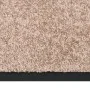 Beige doormat 60x80 cm by vidaXL, Doormats - Ref: Foro24-331584, Price: 33,54 €, Discount: %