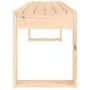 Garden bench solid pine wood 110x38x45 cm by vidaXL, garden benches - Ref: Foro24-825093, Price: 76,01 €, Discount: %
