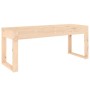 Gartenbank aus massivem Kiefernholz 110x38x45 cm von vidaXL, Gartenbänke - Ref: Foro24-825093, Preis: 77,11 €, Rabatt: %