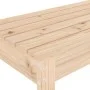 Garden bench solid pine wood 110x38x45 cm by vidaXL, garden benches - Ref: Foro24-825093, Price: 76,01 €, Discount: %