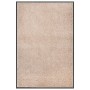 Beige Fußmatte 80x120 cm von vidaXL, Fußmatten - Ref: Foro24-331585, Preis: 43,51 €, Rabatt: %