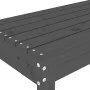 Garden bench solid gray pine wood 110x38x45 cm by vidaXL, garden benches - Ref: Foro24-825095, Price: 80,59 €, Discount: %