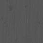 Banco de jardín madera maciza de pino gris 110x38x45 cm de vidaXL, Bancos de jardín - Ref: Foro24-825095, Precio: 81,87 €, De...