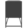 Mueble para TV de acero negro 100,5x39x60,5 cm en Muebles TV | Comprar online en Foro24