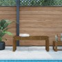 Gartenbank Kiefernholz massiv honigbraun 110x38x45 cm von vidaXL, Gartenbänke - Ref: Foro24-825096, Preis: 81,66 €, Rabatt: %